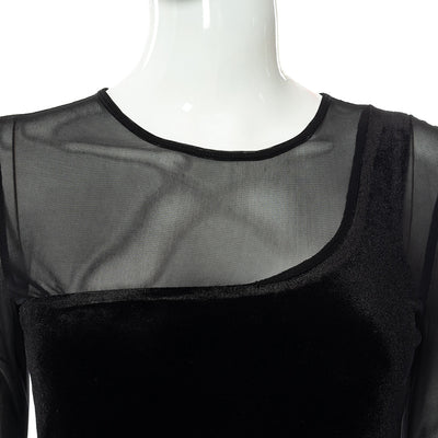 Jumpsuit Casual de Malla Transparente con Cuello Redondo y Mangas Largas - Image 20