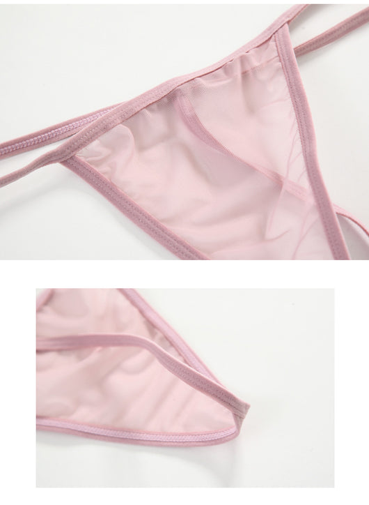 Camisón Sexy con Espalda Descubierta y Tanga - Image 13