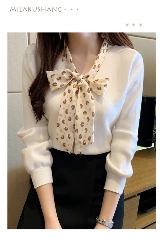 Suéter Fino Tejido Estilo Occidental para Mujer - Blusa Básica de Manga Larga - Image 21