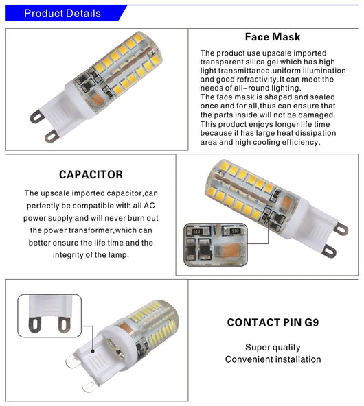 Perlas de Cristal LED con Silicona - Image 9