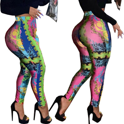 Pantalones Estampados Multicolor para Otoño e Invierno - Image 10
