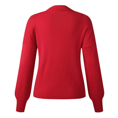 Suéter Tejido de Cuello Alto para Mujer - Colores Lisos - Image 42