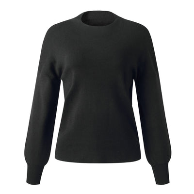 Suéter Tejido de Cuello Alto para Mujer - Colores Lisos - Image 53