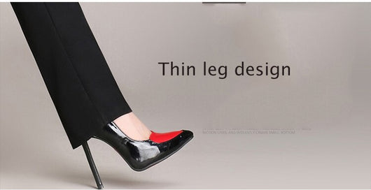 Pantalón de Vestir Ancho Talla Grande para Mujer - Estilo Casual Elegante - Image 15