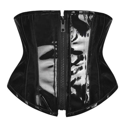 Corsé de Cintura Ajustable en Cuero PU - Estilo Europeo Elegante - Image 10