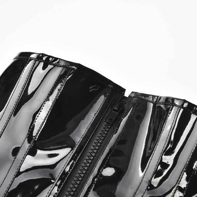 Corsé de Cintura Ajustable en Cuero PU - Estilo Europeo Elegante - Image 11