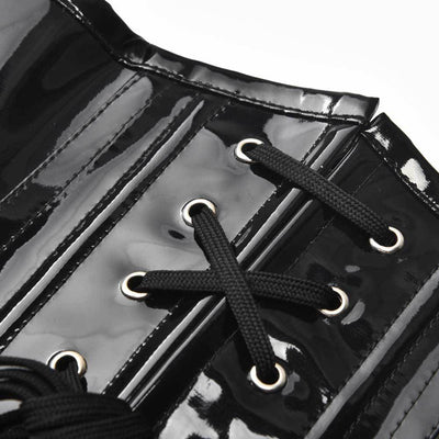 Corsé de Cintura Ajustable en Cuero PU - Estilo Europeo Elegante - Image 17