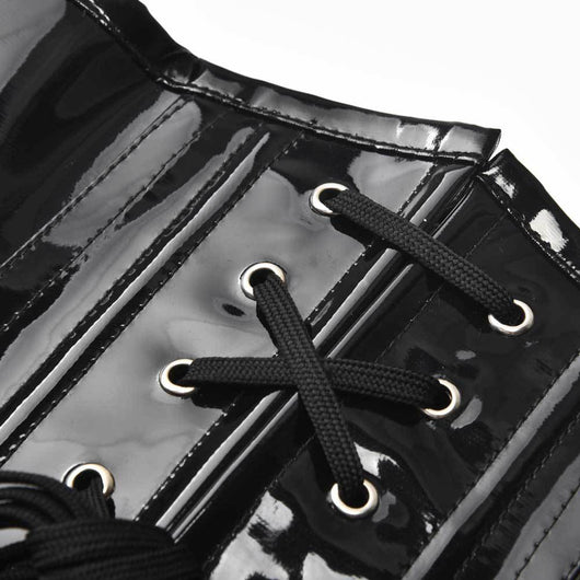 Corsé de Cintura Ajustable en Cuero PU - Estilo Europeo Elegante - Image 17