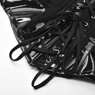 Corsé de Cintura Ajustable en Cuero PU - Estilo Europeo Elegante - Image 18
