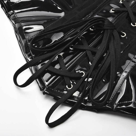 Corsé de Cintura Ajustable en Cuero PU - Estilo Europeo Elegante - Image 18