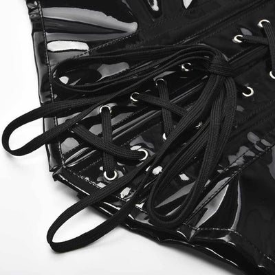 Corsé de Cintura Ajustable en Cuero PU - Estilo Europeo Elegante - Image 19