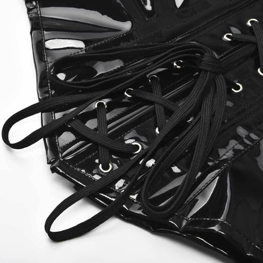 Corsé de Cintura Ajustable en Cuero PU - Estilo Europeo Elegante - Image 19