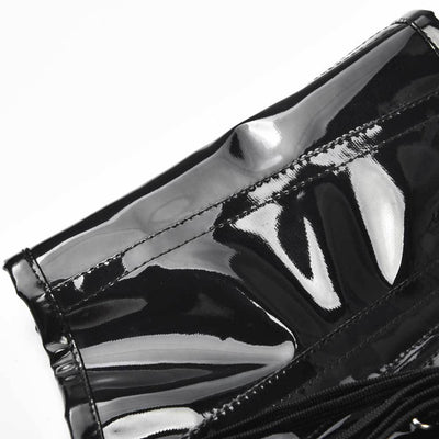 Corsé de Cintura Ajustable en Cuero PU - Estilo Europeo Elegante - Image 20