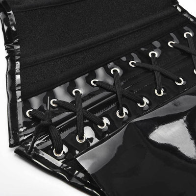 Corsé de Cintura Ajustable en Cuero PU - Estilo Europeo Elegante - Image 26