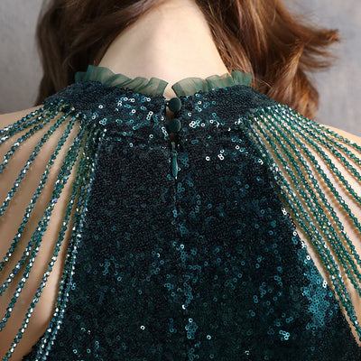 Vestido Ajustado con Lentejuelas y Escote Envolvente - Diseño Sexy para Eventos - Image 16