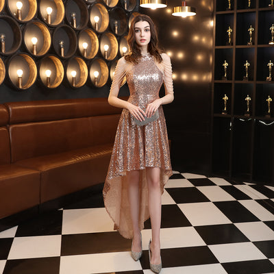 Vestido Ajustado con Lentejuelas y Escote Envolvente - Diseño Sexy para Eventos - Image 37