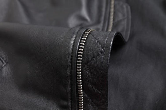 Uniforme de Béisbol Corto en Cuero Negro para Hombre - Image 18
