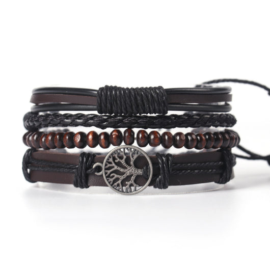 Juego de Pulseras de Cuero para Hombre - Image 6