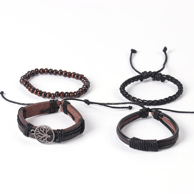 Juego de Pulseras de Cuero para Hombre - Image 7