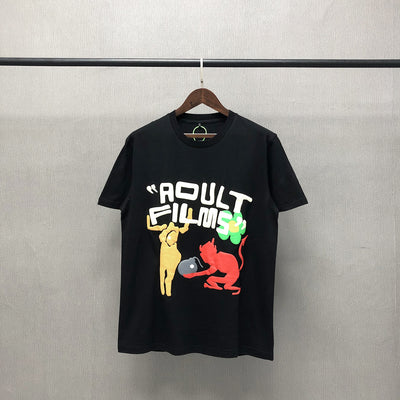 Playera Casual Cuello Redondo Diablillo Estampado para Hombre - Image 8