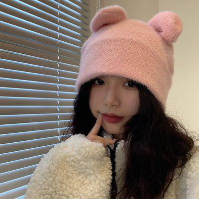 Gorro de Lana Tejido con Orejas de Conejo - Diseño Dulce para Niña - Image 13