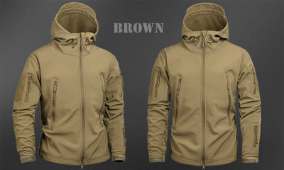 Chaqueta Térmica Camuflaje Digital Impermeable para Montaña - Image 8