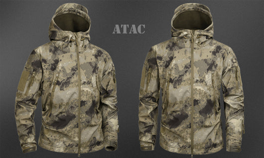 Chaqueta Térmica Camuflaje Digital Impermeable para Montaña - Image 9