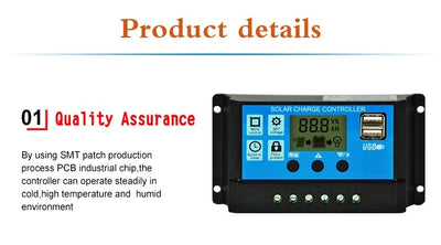 Controlador Solar de Carga y Descarga LCD - Image 15