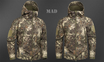 Chaqueta Térmica Camuflaje Digital Impermeable para Montaña - Image 12