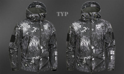Traje de Montaña Impermeable y Transpirable con Diseño Camuflaje - Image 22
