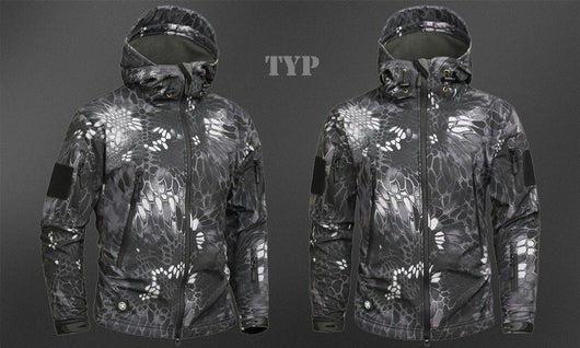 Traje de Montaña Impermeable y Transpirable con Diseño Camuflaje - Image 22