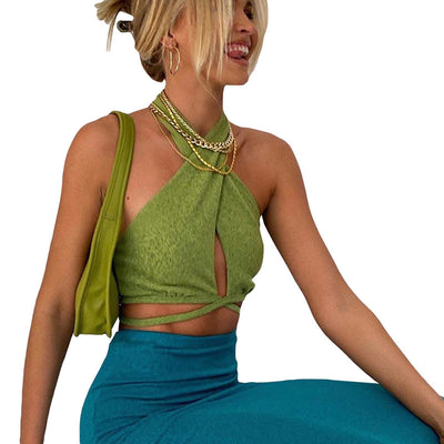 Top Corset Bustier Crop Y2K Ajustado para Mujer - Image 16
