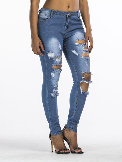 Pantalones Vaqueros Rotos para Mujer - Estilo y Comodidad - Image 12