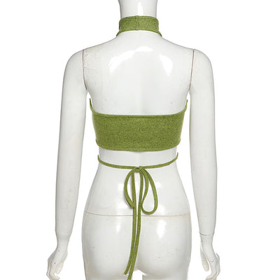 Top Corset Bustier Crop Y2K Ajustado para Mujer - Image 26