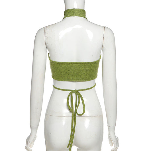Top Corset Bustier Crop Y2K Ajustado para Mujer - Image 26