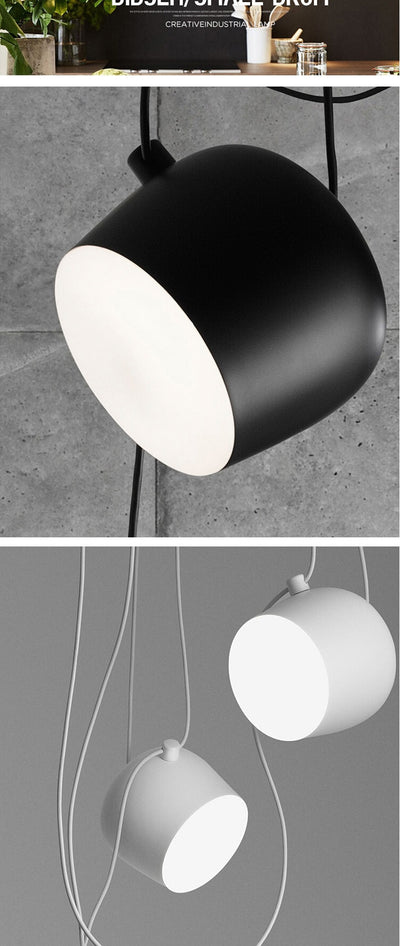 Lámpara Colgante de Aluminio Minimalista - Image 9