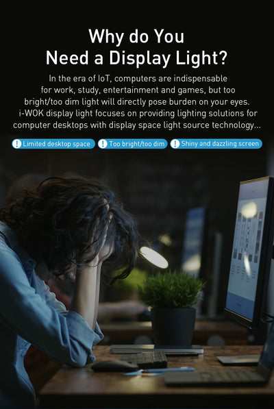 Lámpara LED para Monitor con Atenuación Táctil USB - Image 10