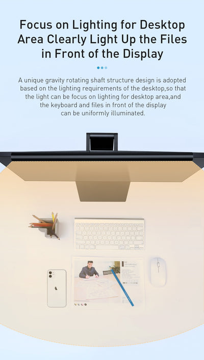Lámpara LED para Monitor con Atenuación Táctil USB - Image 13