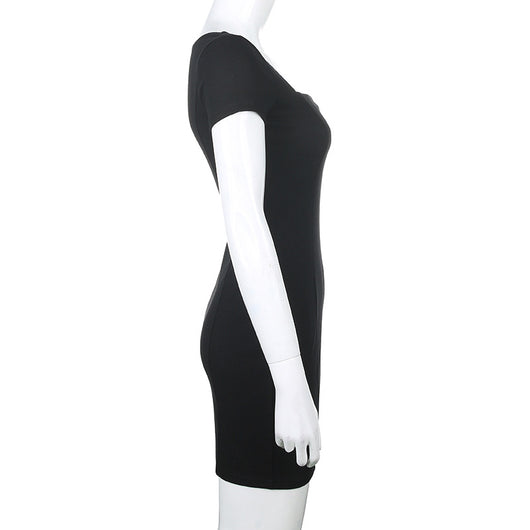 Vestido Elegante Cuello Cuadrado con Cintura Plisada Ajustado - Image 27