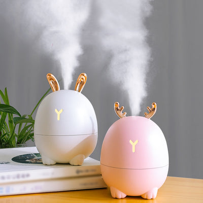 Humidificador USB Diseño Animales Adorables - Venado y Conejo - Image 11