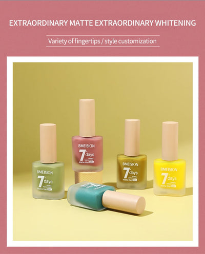 Esmalte de Uñas Mate Nude sin Horno de Secado Rápido - Image 34