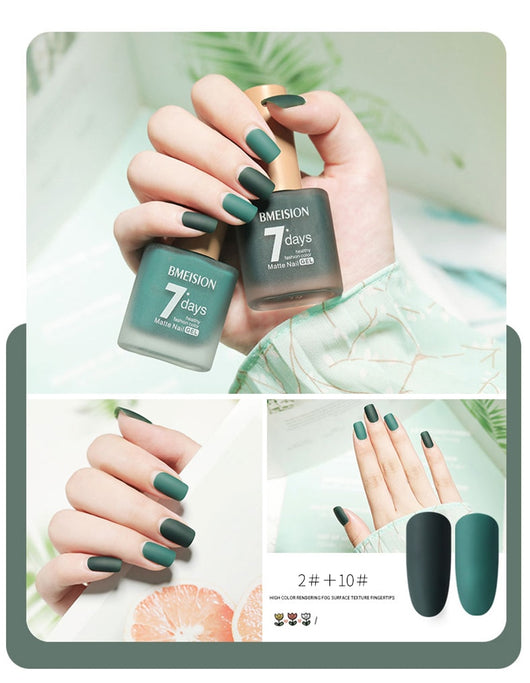 Esmalte de Uñas Mate Nude sin Horno de Secado Rápido - Image 49
