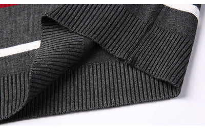 Suéter Holgado Cálido de Cuello Redondo Color Sólido para Hombre - Image 12