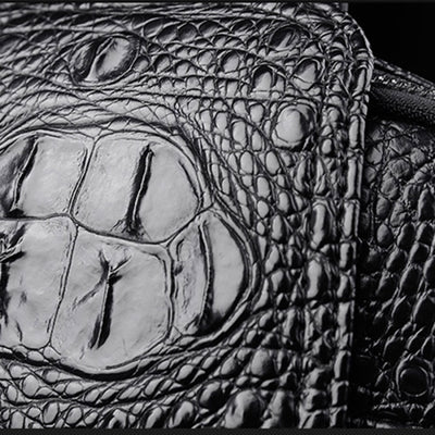 Bolsa Bandolera Hombre Patrón Cocodrilo - Estilo Moderno y Funcional - Image 14