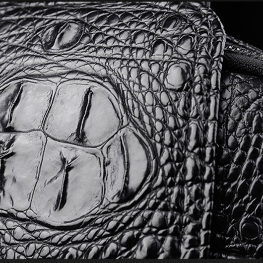 Bolsa Bandolera Hombre Patrón Cocodrilo - Estilo Moderno y Funcional - Image 14