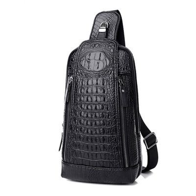 Bolsa Bandolera Hombre Patrón Cocodrilo - Estilo Moderno y Funcional - Image 21