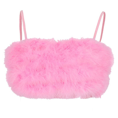 Camisola Sensual de Terciopelo Rosa para Mujer - Image 14