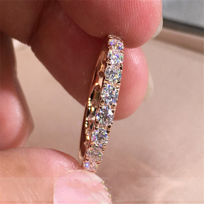 Anillo de Plata 925 con Diamante Simulado Flores de Girasol para Mujer - Image 9