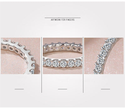 Anillo de Plata 925 con Diamante Simulado Flores de Girasol para Mujer - Image 10