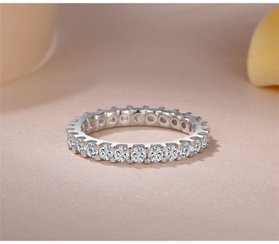 Anillo de Plata 925 con Diamante Simulado Flores de Girasol para Mujer - Image 11